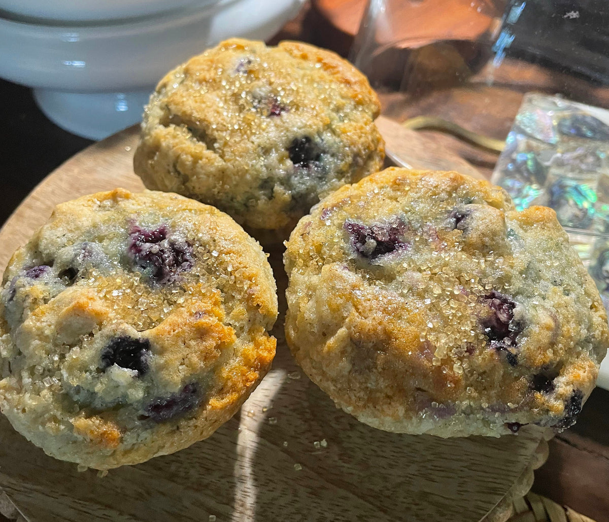 FREEMILK Vegan Blueberry Muffins